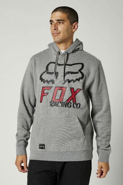 FOX Hightail džemperis ar kapuci, pelēks