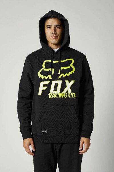 FOX Hightail džemperis ar kapuci, melns