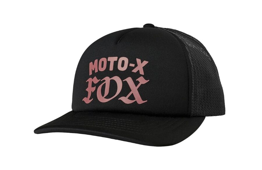 FOX MOTO X TRUCKER cepure, melna