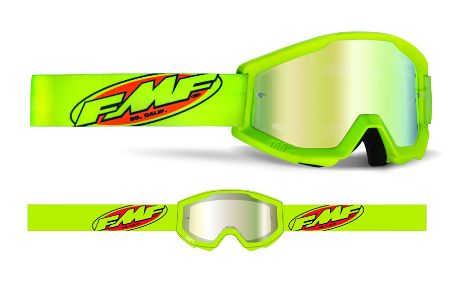 FMF POWERCORE Core MX brilles, koši dzeltenas